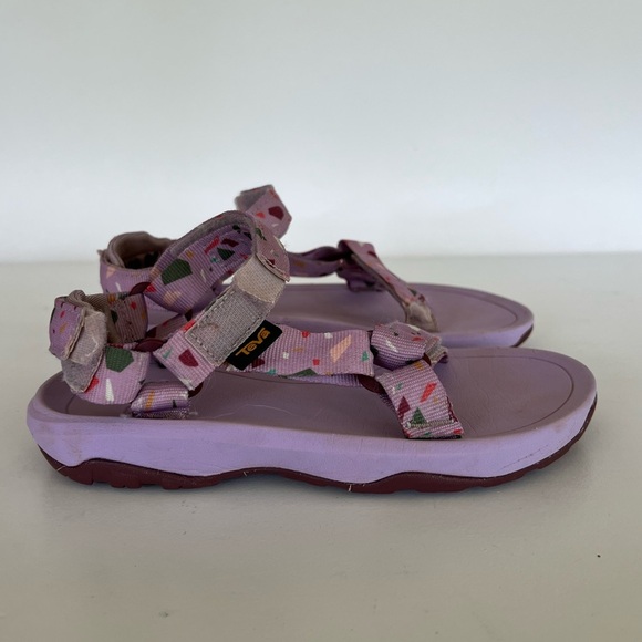 Teva Big Kids’ Hurricane XLT 2 Sandal, Galactic Pastel Purple, K1 (UK13) - Picture 7 of 12
